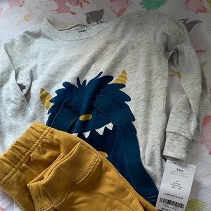 Monster Long Sleeve and Pants Set